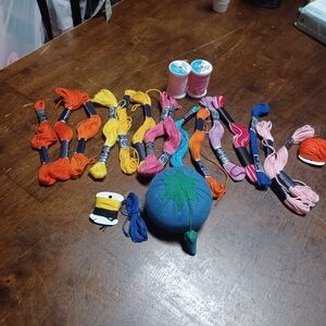 Vibrant Kids Embroidery Thread Set #33